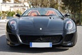 Ferrari 599 SA Aperta noir face avant