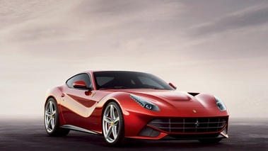 Ferrari F12 Berlinetta - rouge - 3/4 avant droit