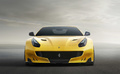 Ferrari F12 TDF jaune face avant