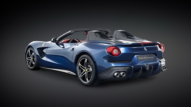 Ferrari F60 America - Bleue - 3/4 arrière gauche