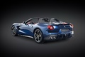 Ferrari F60 America - Bleue - 3/4 arrière gauche