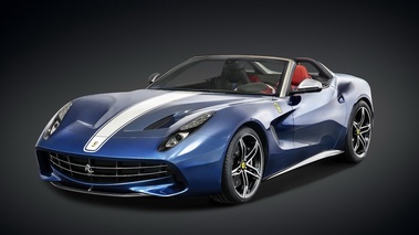 Ferrari F60 America - Bleue - 3/4 avant gauche