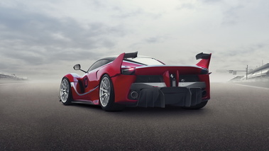 Ferrari LaFerrari FXX K - Rouge - 3/4 arrière gauche