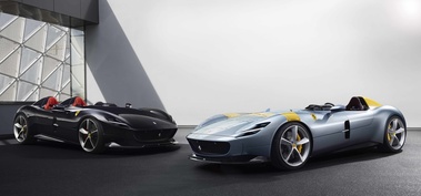 Ferrari Monza SP1 gris & SP2 noir 