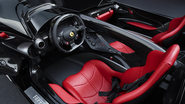 Ferrari Monza SP2 noir intérieur