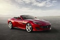 Ferrari Portofino rouge 3/4 avant droit