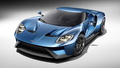 Ford GT Concept 2015 - Bleu - 3/4 avant gauche