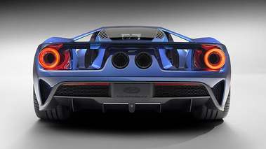 Ford GT Concept 2015 - Bleu - face arrière