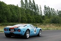 Ford GT Gulf 3/4 arrière droit travelling