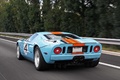 Ford GT Gulf 3/4 arrière gauche travelling