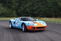 Ford GT Gulf 3/4 avant droit travelling