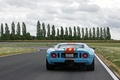 Ford GT Gulf face arrière travelling 2