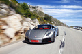 GTA Spano gris 3/4 avant gauche travelling