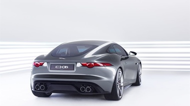 Jaguar C-X16 - gris - arrière droit