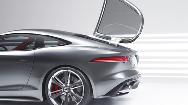 Jaguar C-X16 - gris - hayon ouvert