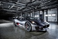 Jaguar C-X75 gris mate 3/4 avant droit