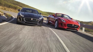 Jaguar F-Type AWD - face avant dynamique