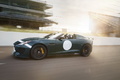 Jaguar F-Type Project 7 - bleue - 3/4 avant droit dynamique