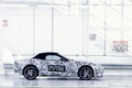 Jaguar F-Type - proto camouflé - profil droit