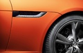 Jaguar F-Type S V6 orange aération aile avant