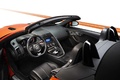 Jaguar F-Type S V6 orange intérieur