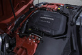Jaguar F-Type V6 S rouge moteur