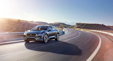 Jaguar I-Pace concept 3/4 avant gauche travelling