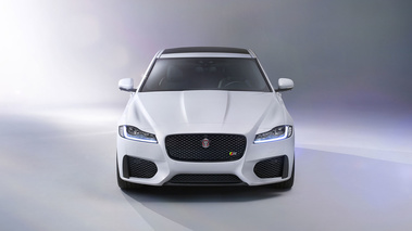 Jaguar XF 2015 - Blanche - Face avant