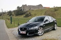 Jaguar XFR MkII noir 3/4 avant gauche 3