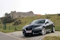 Jaguar XFR MkII noir 3/4 avant gauche