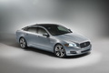 Jaguar XJL 2014 - bleu - 3/4 avant droit