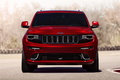 Jeep Grand Cherokee SRT 2014 - rouge - face avant