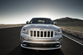 Jeep Grand Cherokee SRT-8 gris face avant travelling