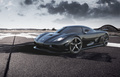 Koenigsegg Agera R MY2013 noir 3/4 avant gauche