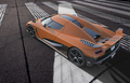 Koenigsegg Agera R MY2013 orange 3/4 arrière gauche vue de haut