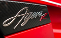 Koenigsegg Agera R rouge logo aile arrière