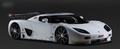 Koenigsegg CCGT blanc 3/4 avant droit 3