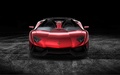 Lamborghini Aventador J rouge face avant