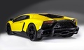 Lamborghini Aventador LP 720-4 50 Anniversario - jaune - 3/4 arrière gauche