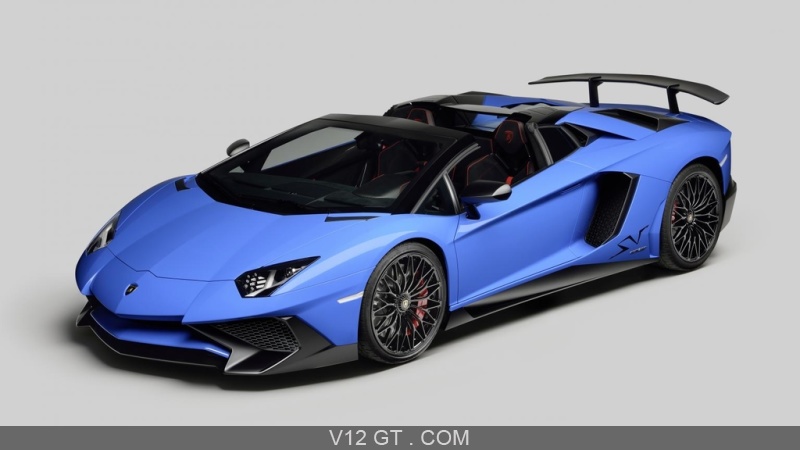 Fiche Technique De La Lamborghini Aventador Lp750 4 Sv Roadster