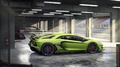 Lamborghini Aventador LP770-4 SVJ vert profil