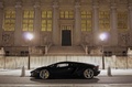Lamborghini Aventador noir profil 2