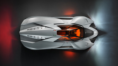 Lamborghini Egoista vue du dessus