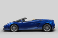 Lamborghini Gallardo LP550 - bleue - profil gauche 2