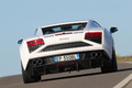 Lamborghini Gallardo LP560-4 MkII blanc face arrière