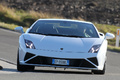 Lamborghini Gallardo LP560-4 MkII blanc face avant penché 2