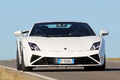 Lamborghini Gallardo LP560-4 MkII blanc face avant