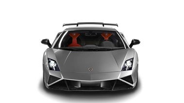 Lamborghini Gallardo LP570-4 Squadra Corse gris face avant