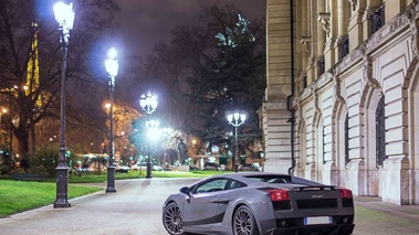 Lamborghini Gallardo Superleggera anthracite 3/4 arrière gauche