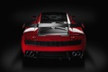 Lamborghini Gallardo SuperTrofeo Stradale rouge face arrière